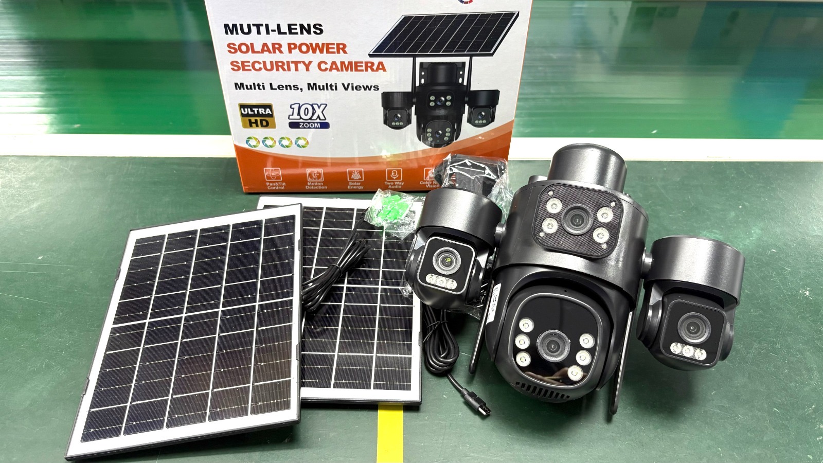 Four Lens Solar Camera