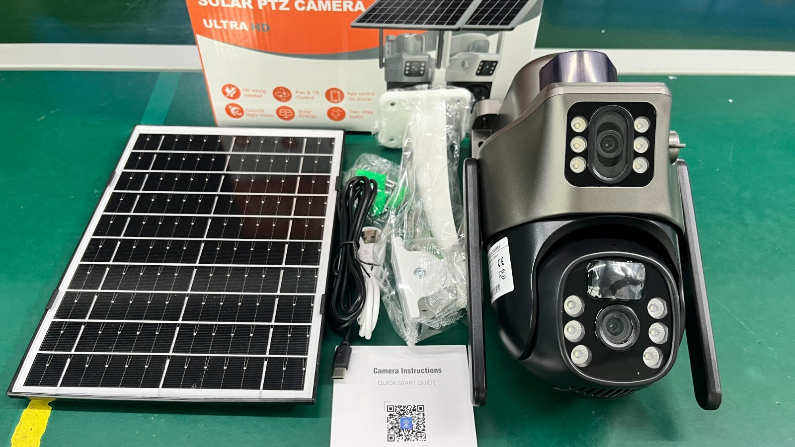 Two Lens Solar Camera